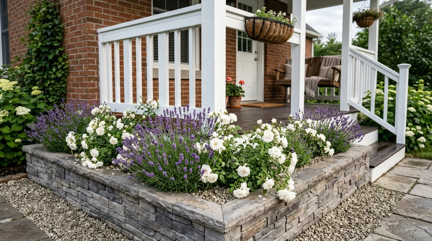 Curved Raised Front Bed